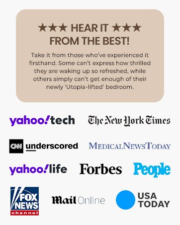 Utopia Bedding Recognitions in Publications, Global Endorsements