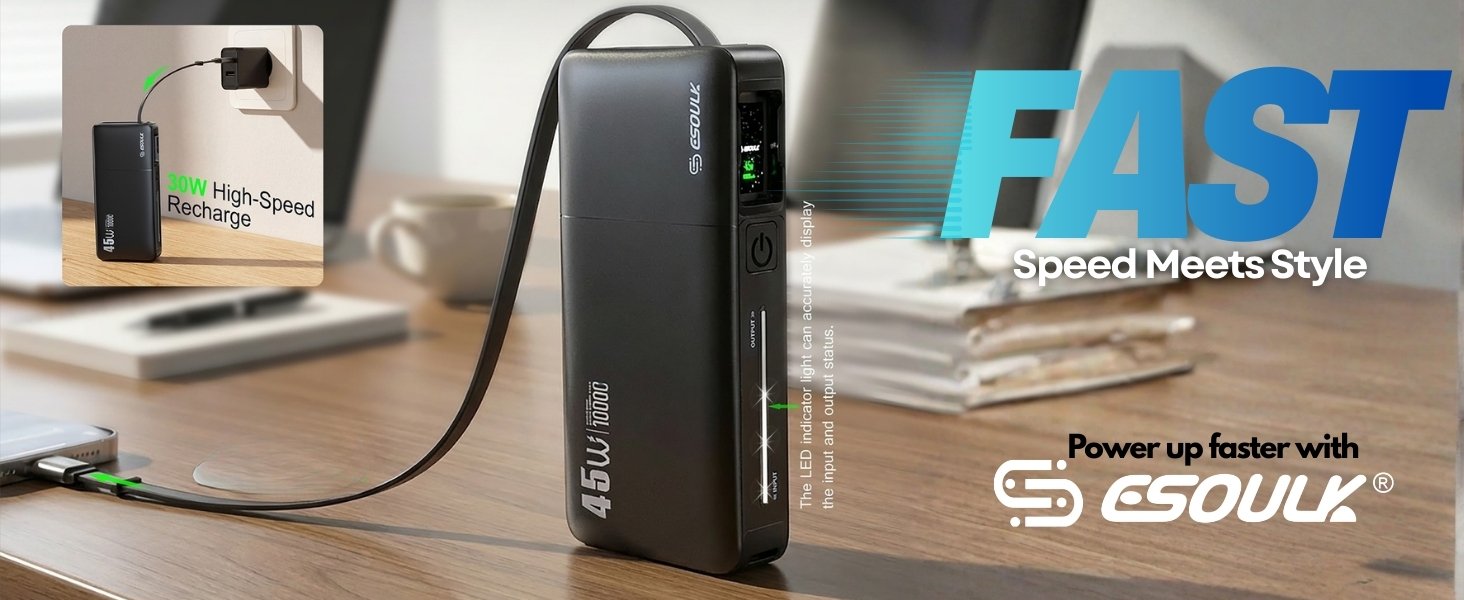 fast charging power bank for laptop
