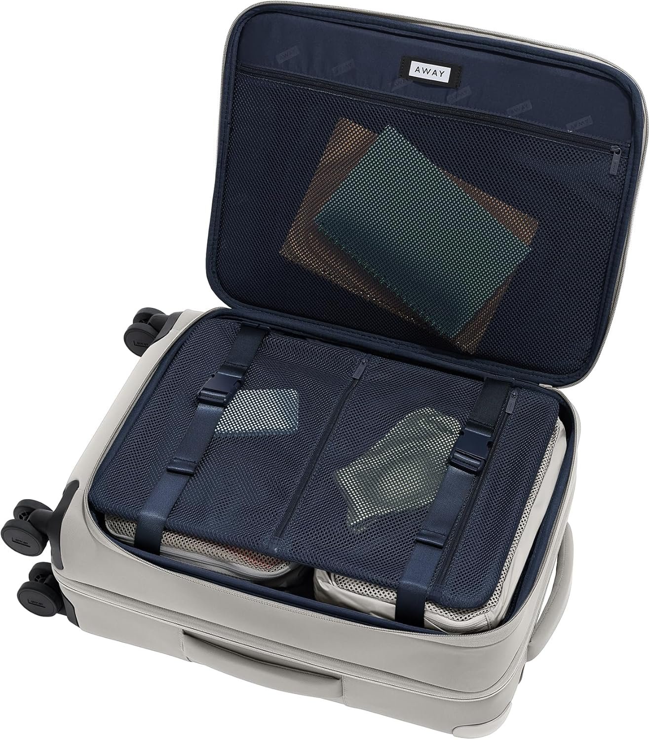 1769308429 Away Softside Bigger Carry On Suitcase 23 Inch Lightweight Expandable High Strength Nylon Luggage With Spinner Wheels Meets Requirements for Most Major Airlines Cloud Gray.jpg