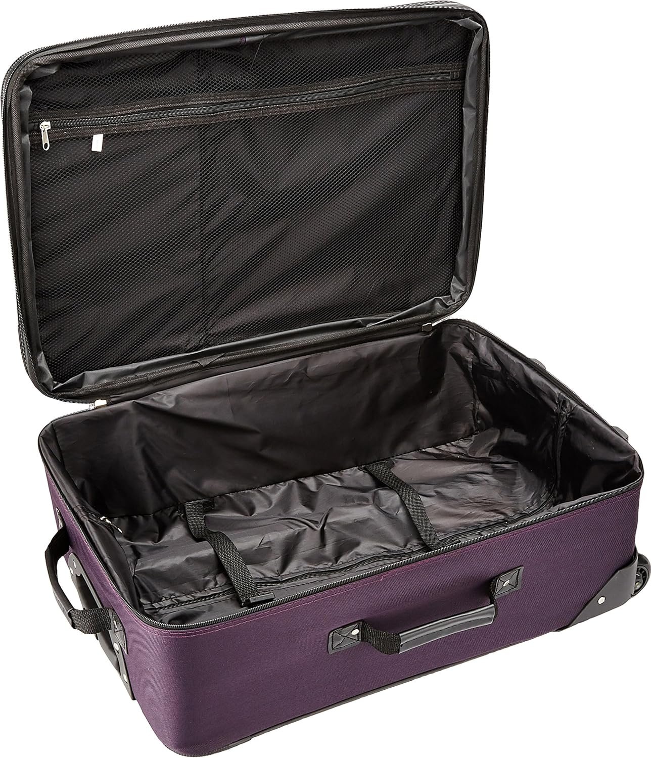 1769315690 Rockland Journey Softside Upright Luggage Set Expandable Purple 4 Piece 14192428.jpg