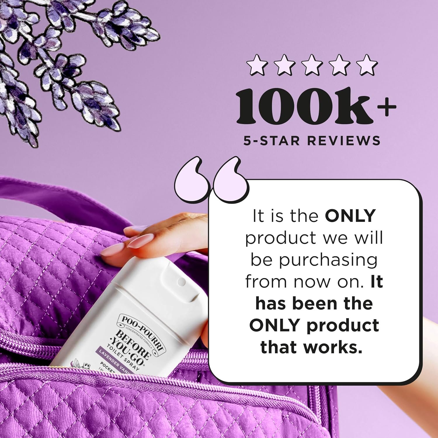 1769316899 Poo Pourri Before You Go Pocket Toilet Spray Travel Essentials Lavender Vanilla 1 Fl Oz Up to 50 Uses On The Go Bathroom Odor Deodorizer with Essential Oils TSA Approved Size.jpg