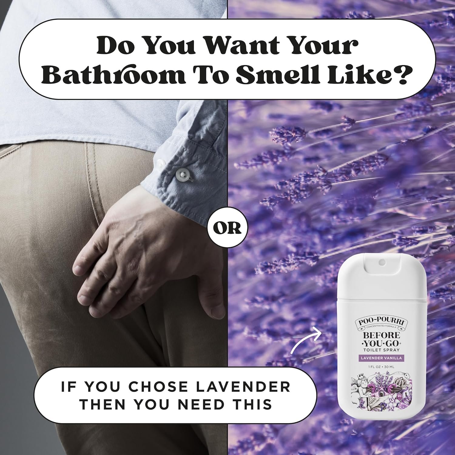 1769316901 Poo Pourri Before You Go Pocket Toilet Spray Travel Essentials Lavender Vanilla 1 Fl Oz Up to 50 Uses On The Go Bathroom Odor Deodorizer with Essential Oils TSA Approved Size.jpg