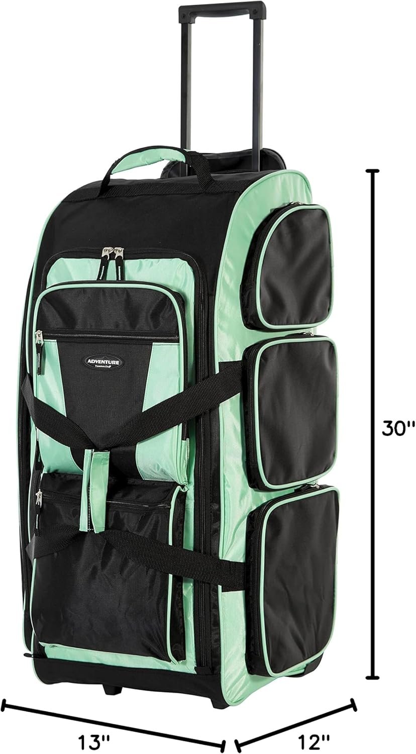 1769318646 Travelers Club Xpedition 30 Inch Multi Pocket Upright Rolling Duffel Bag.jpg