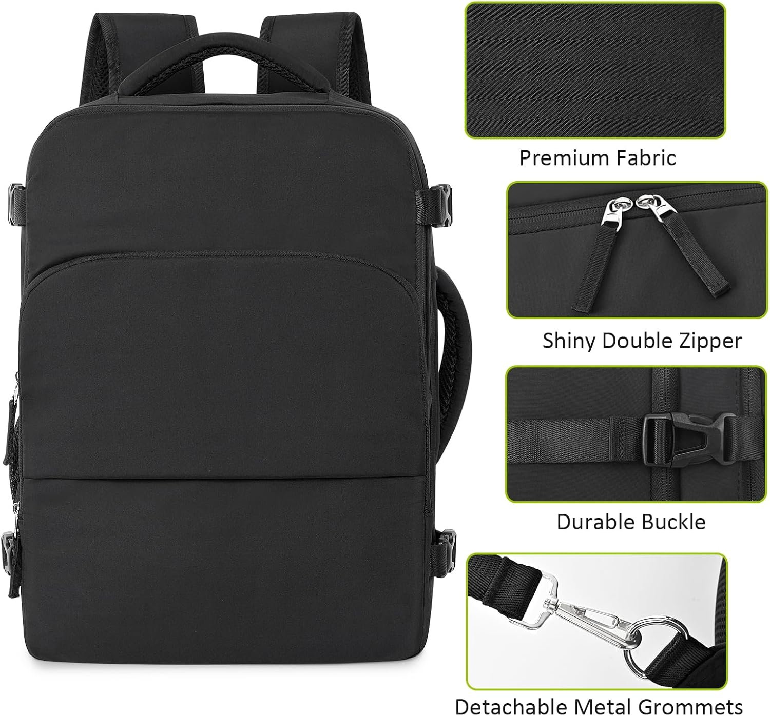 1769336071 Travel Backpack for Women MenTravel Laptop Backpack wUSB Charging Port Waterproof Travel Backpack Carry On Flight ApprovedWeekender Business Hiking BagLaptop Backpack 17 inch.jpg