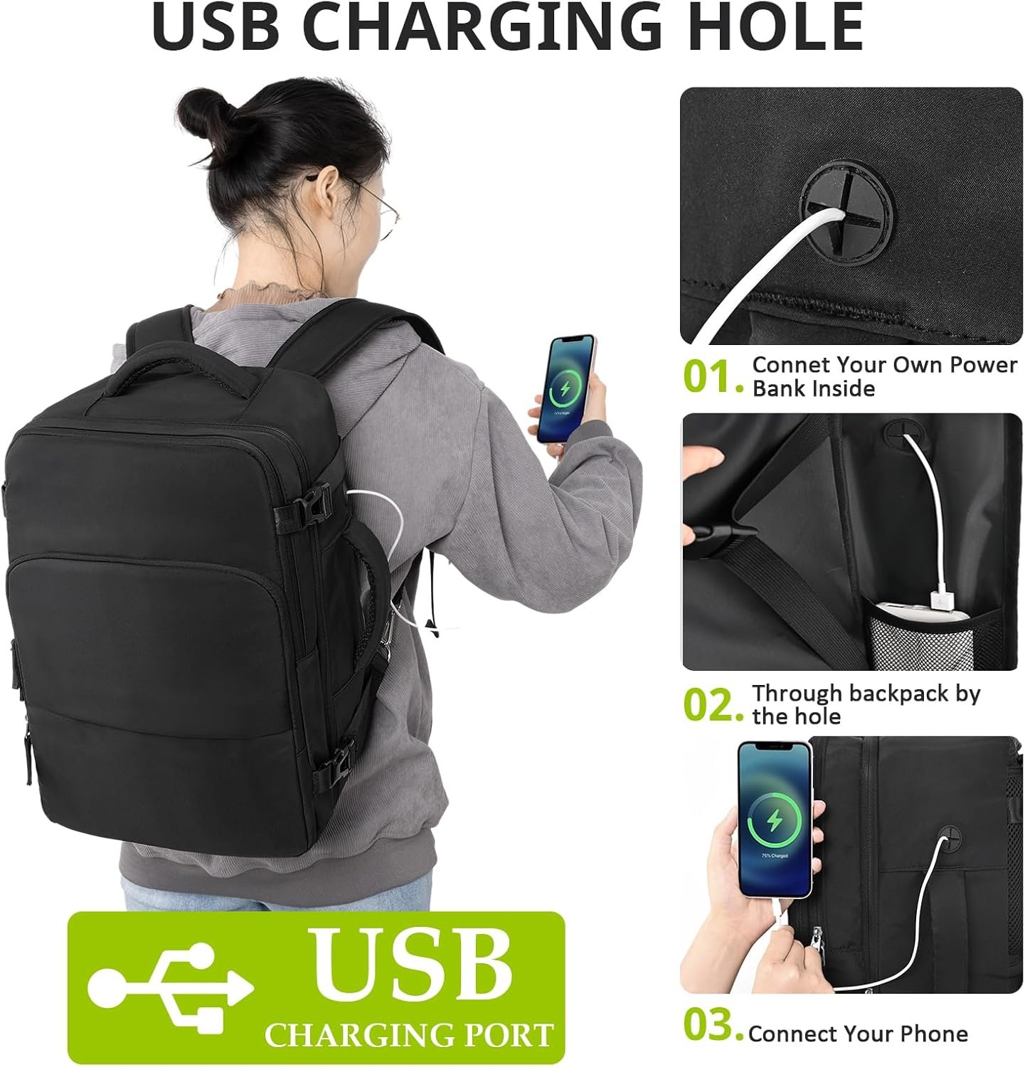1769336074 Travel Backpack for Women MenTravel Laptop Backpack wUSB Charging Port Waterproof Travel Backpack Carry On Flight ApprovedWeekender Business Hiking BagLaptop Backpack 17 inch.jpg