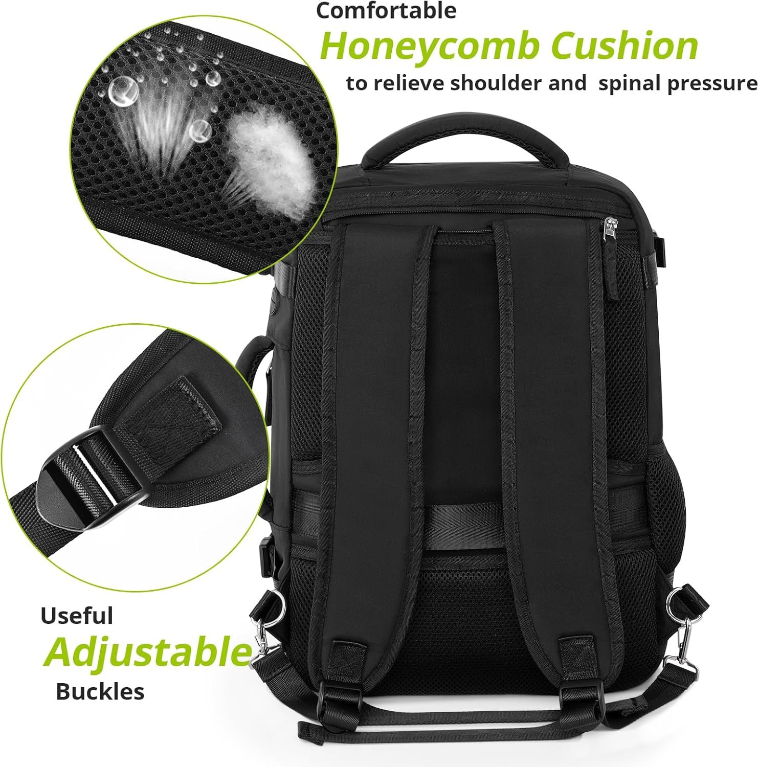 1769336076 Travel Backpack for Women MenTravel Laptop Backpack wUSB Charging Port Waterproof Travel Backpack Carry On Flight ApprovedWeekender Business Hiking BagLaptop Backpack 17 inch.jpg