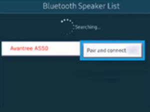 Select "Avantree AS50"