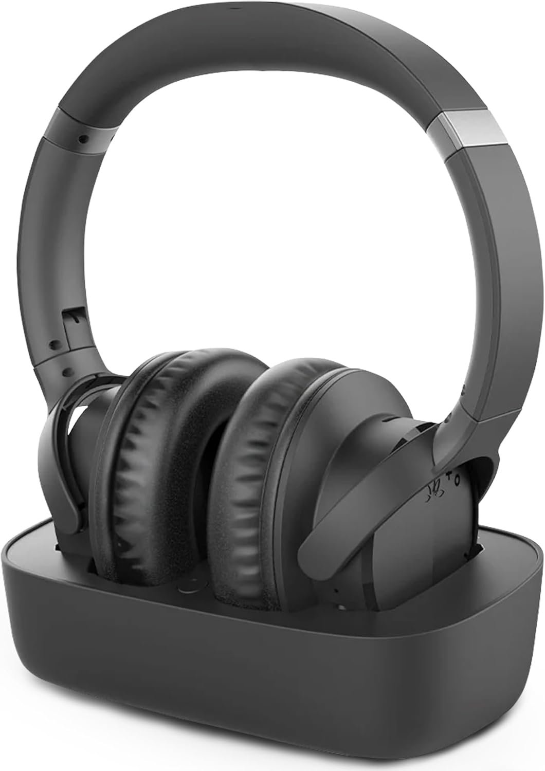 Avantree Ensemble - Wireless Headphones for TV Watching for Seniors, Easy Setup & Charging Dock, 35H Play Time, Comfortable, Works with Optical, AUX & Bluetooth TVs