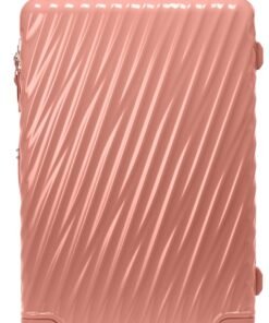 TUMI - 19 Degree Extended Trip Expandable 4 Wheel Packing Case - Durable Hard Shell Zipper Expansion Checked Bag - Pink Clay