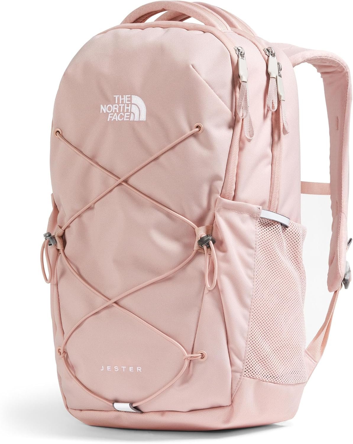 The North Face Womens Jester Everyday Laptop Backpack Commuter Travel Bag Laptop Sleeve Water Repellent Pink Moss One Size.jpg