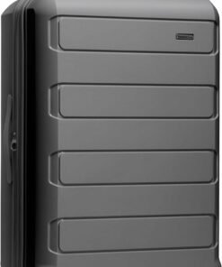 Traveler's Choice Pagosa Indestructible Hardshell Expandable Spinner Luggage, Gray, 30-Inch Large