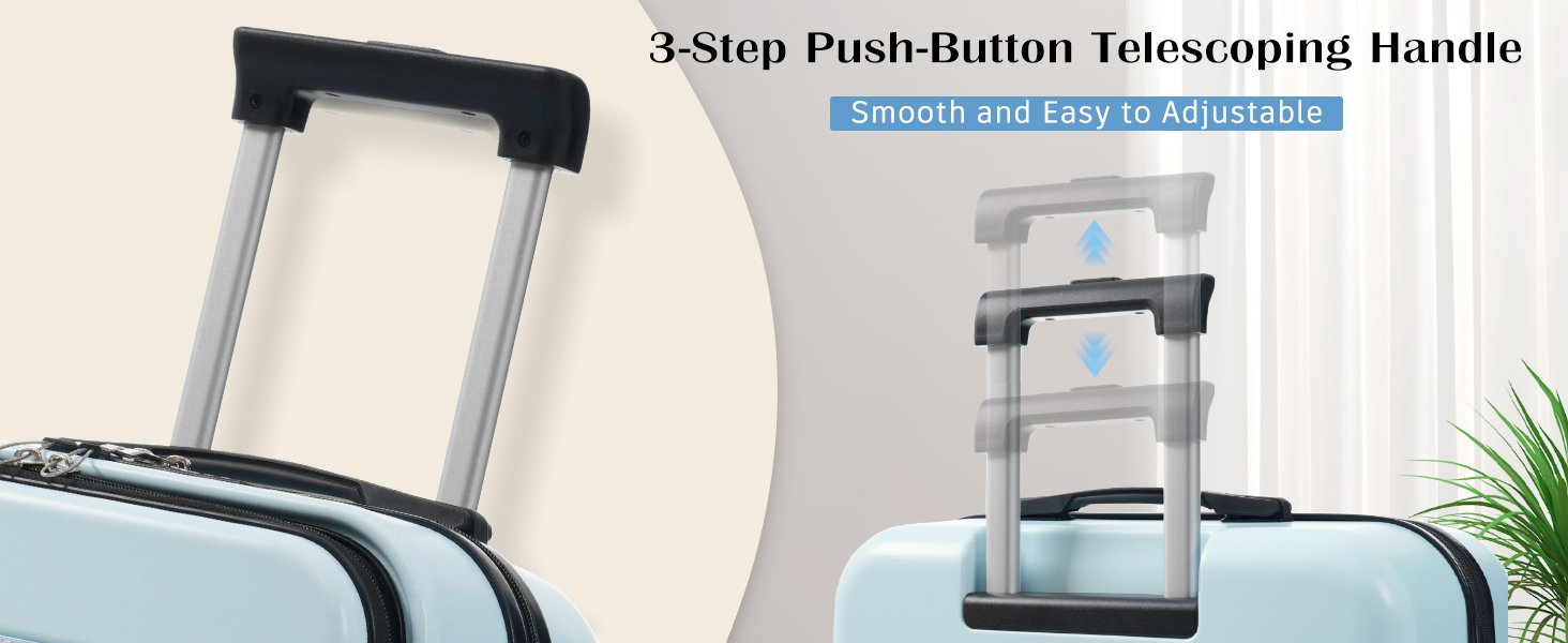 Button Telescoping Handle