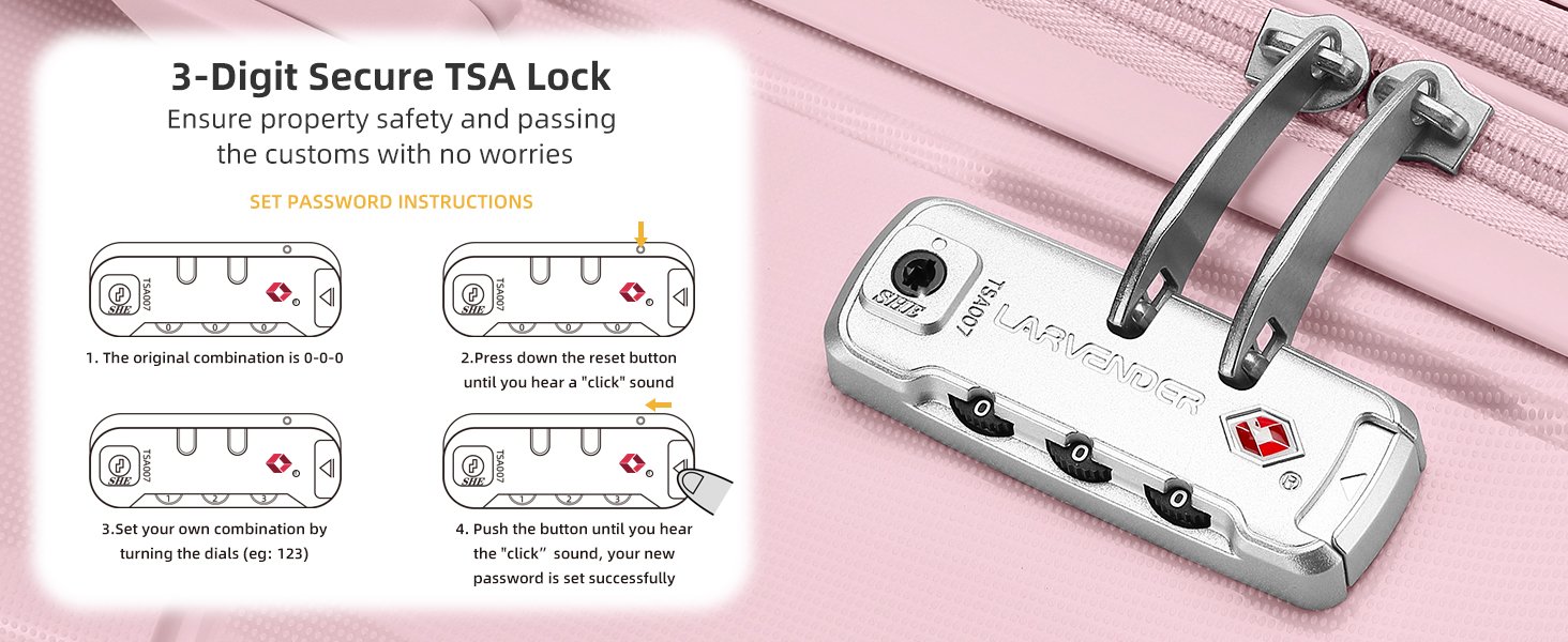 TSA-APPROVED LOCK