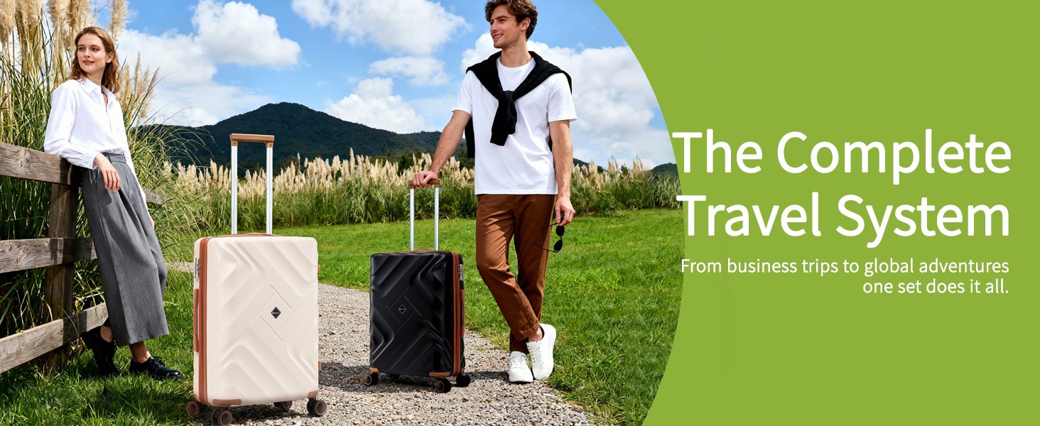 luggage set for family vacation