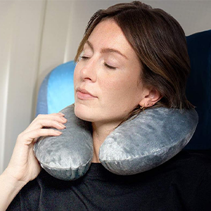 Adjustable Memory Foam Airplane Pillow Adults Kids Travel Pillow Airplanes Cars Neck Pillows Travel
