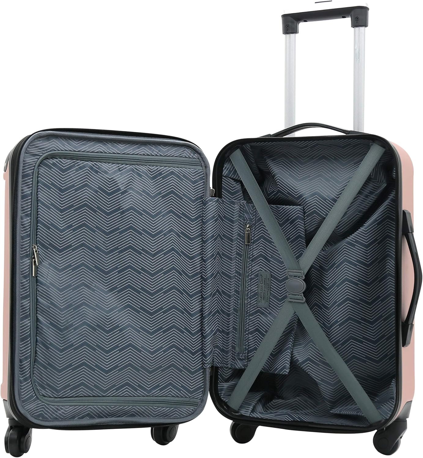 1777406935 Travelers Club Midtown Hardside 4 Piece Luggage Travel Set Rose Gold.jpg