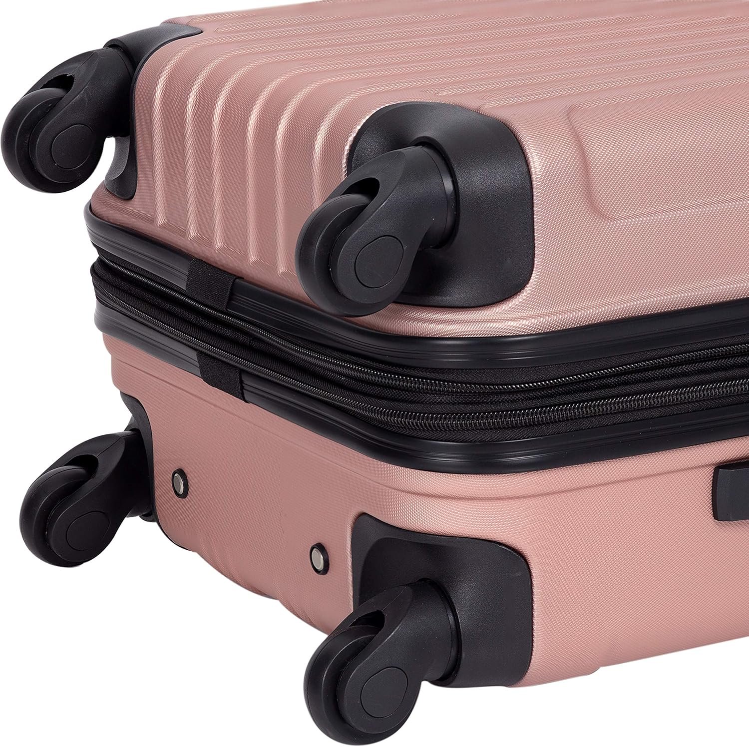 1777406937 Travelers Club Midtown Hardside 4 Piece Luggage Travel Set Rose Gold.jpg