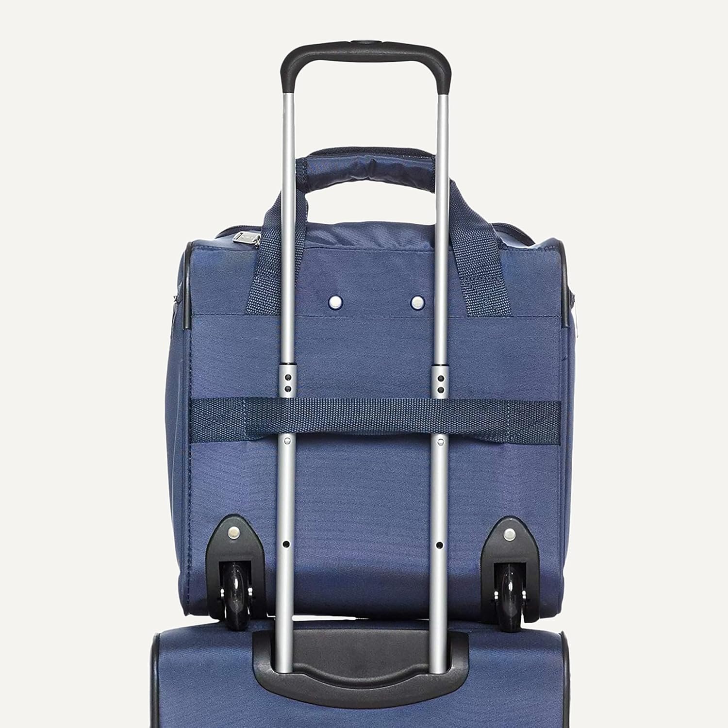 1777438379 Amazon Basics Underseat Carry On Luggage with Wheels and Handle 14 Rolling Travel Bag Fits Overhead Bins Organized Compartments Navy.jpg