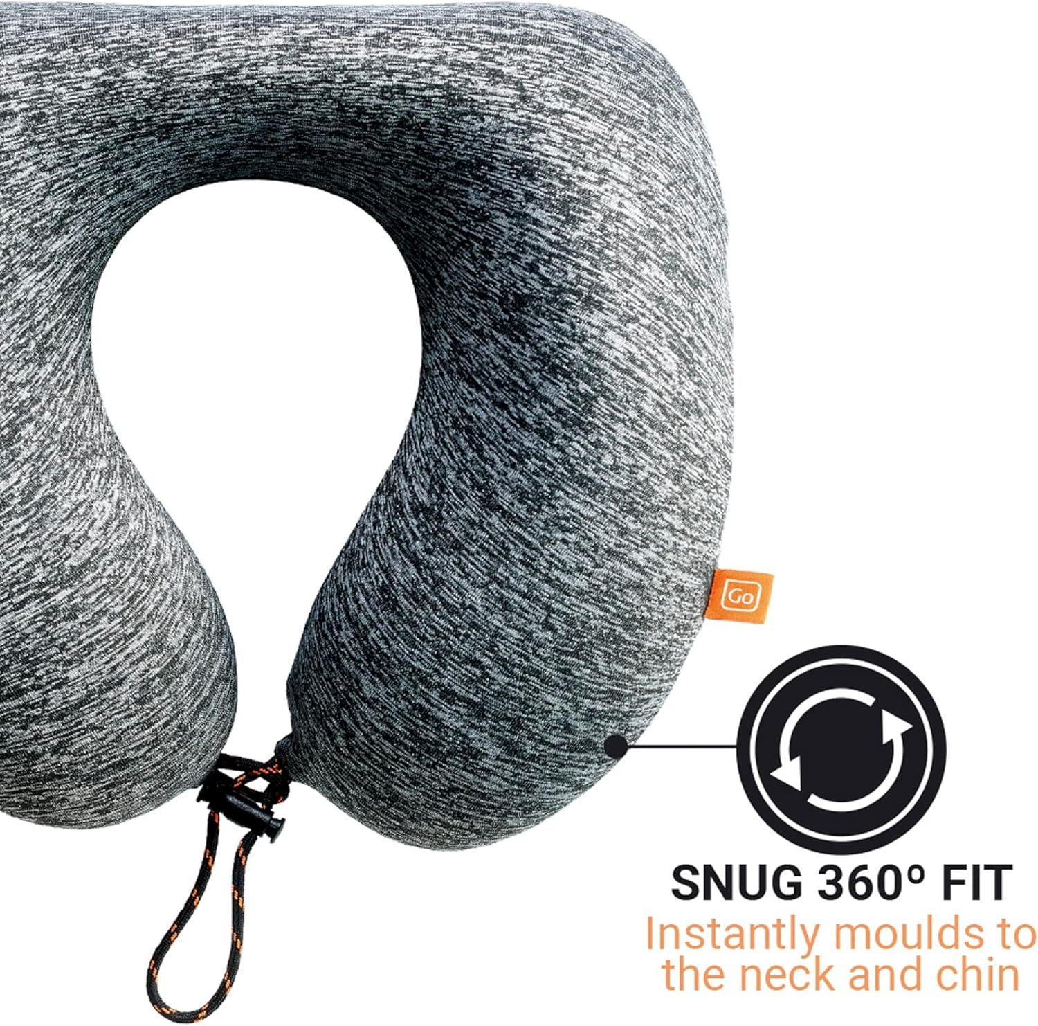 1777455752 Go Travel American ZZZs Comfortable Neck Pillow Travel Pillow for Uninterrupted Sleep Memory Foam Pillow for Everyday Commute Airplane Bus Car and Gaming Travel Essentials Made in USA Orange.jpg