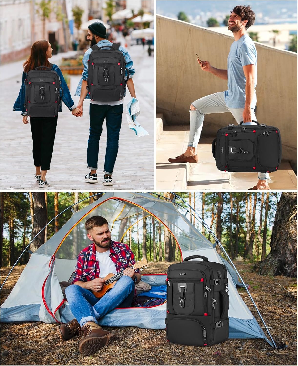 1777459026 YAMTION Carry On Backpack for Men with Shoe CompartmentTravel Backpack with Laptop Compartment Airline Approved for WomenWeekender Bag for Workout College Sport Mochila de Viaje.jpg
