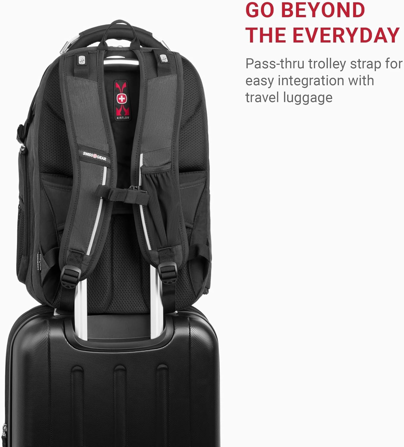 1777461321 SwissGear Travel Tech Elite Laptop Backpack – Fits Laptops up to 16 – ScanSmart TSA Friendly Backpack with USB Port Shoe Compartment Organizer Pockets – Heather Grey.jpg