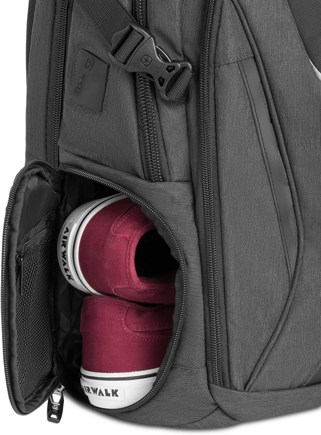 1777461327 SwissGear Travel Tech Elite Laptop Backpack – Fits Laptops up to 16 – ScanSmart TSA Friendly Backpack with USB Port Shoe Compartment Organizer Pockets – Heather Grey.jpg