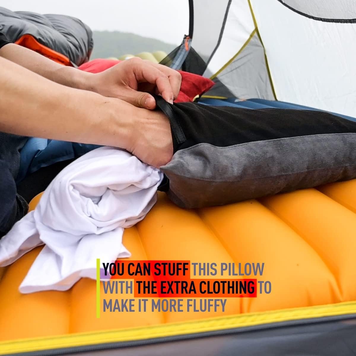 1777463254 ZOOOBELIVES Down Filled Camping Pillow for Travel Washable Soft Cover Small Camp Cushion for Neck Lumbar Support On The Go Ultralight Compressible for Hiking Backpacking AlpliveS2046.jpg
