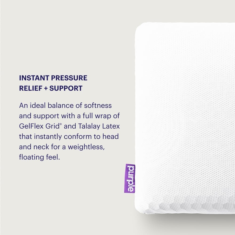 1777472716 Purple Harmony Anywhere Pillow TravelOn The Go Hex Grid Talalay Latex Core No Pressure Support Stays Cool Compact Lightweight for Easy Travel.jpg