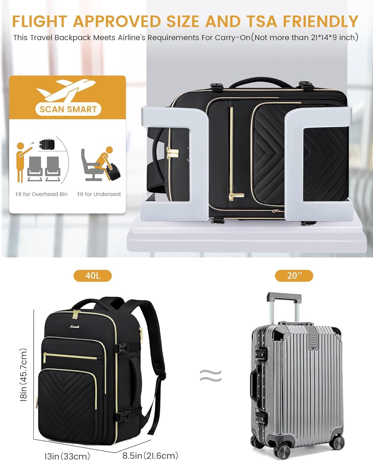 1777479223 LOVEVOOK Large Travel Backpack for Women Carry On Bag Flight Approved 40L TSA Personal Item Travel Bag with 3 Packing Cubes Waterproof 17 Inch Laptop Hiking Casual Bag Backpack.jpg