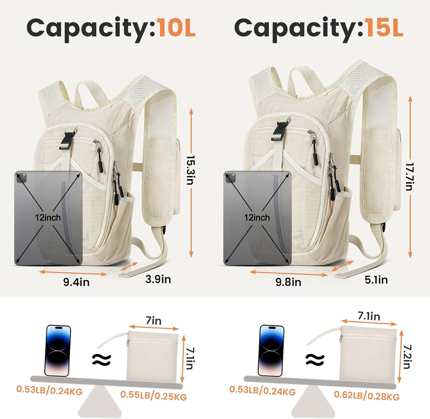 1777485950 Small Hiking Backpack 15L Lightweight Packable Foldable Backpack for Travel Camping Outdoor Commute Compact Rucksack for Women MenBeige.jpg