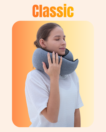 Classic travel neck pillow