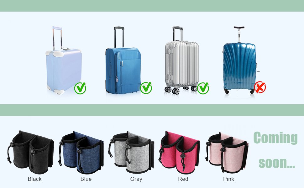 Luggage Cup Holder Travel Cup Holder