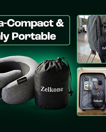 best travel pillow, best travel pillows for long flights, airplane pillow