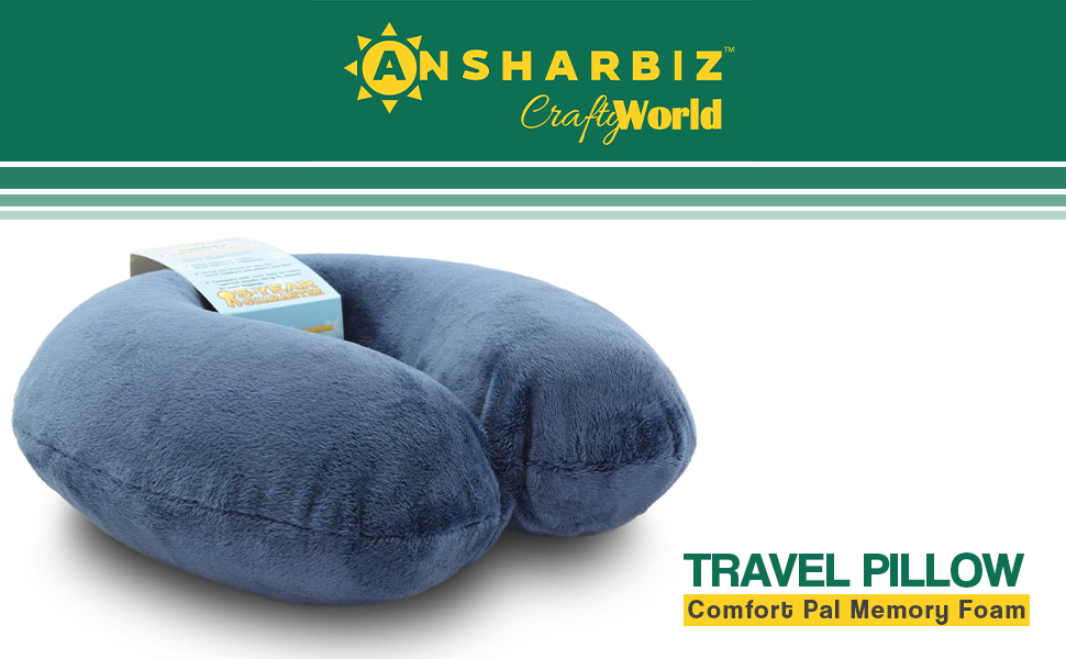 Adjustable Memory Foam Airplane Pillow Adults Kids Travel Pillow Airplanes Cars Neck Pillows Travel