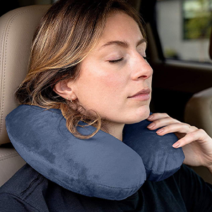 Adjustable Memory Foam Airplane Pillow Adults Kids Travel Pillow Airplanes Cars Neck Pillows Travel