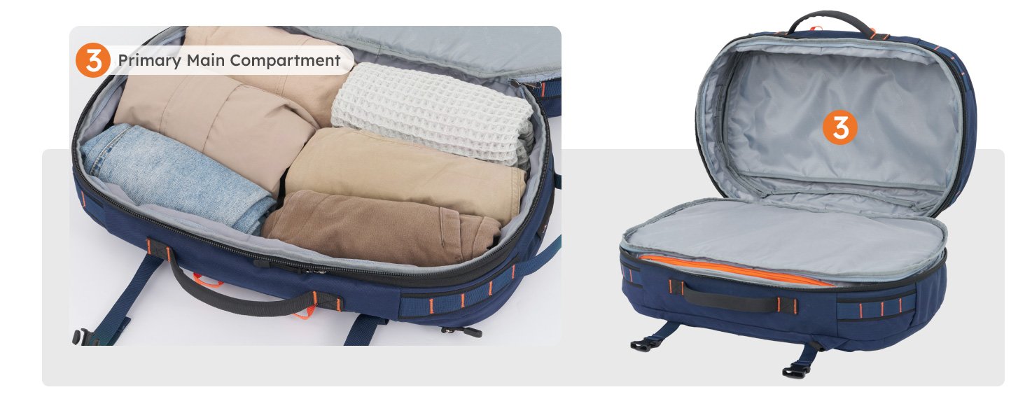 expandable backpack
