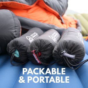 packable and portable camping pillow