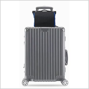 Put it right on the suitcase