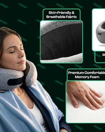 travel pillows for airplanes, airplane neck pillow for long flight, airplane travel pillow