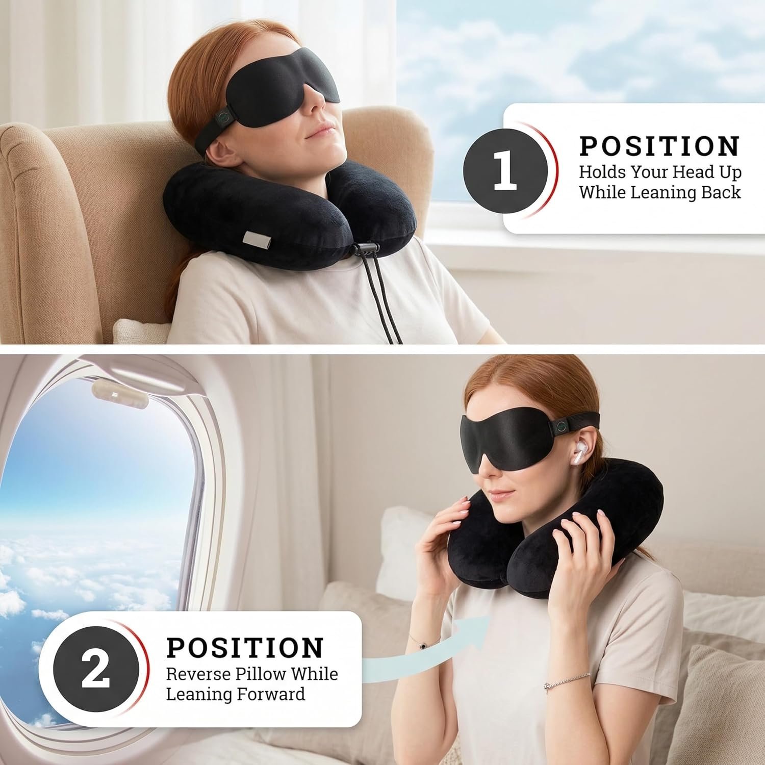 Aeris Memory Foam Travel Pillow for Airplanes Best Airplane Neck Pillow for Long Flights Plane Accessories Carry Bag to Save Space Ear Plugs and Eye Mask Perfect Flight Set Gift.jpg