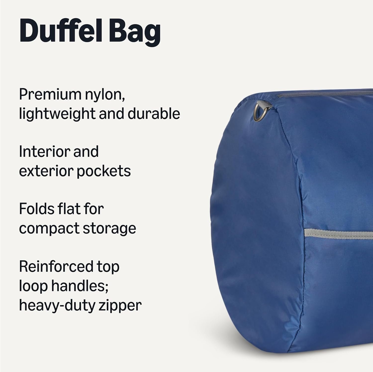 Amazon Essentials Extra Large Foldable Nylon Duffel Bag for TravelStorage with Zippered Pockets 32.4 150L 50 LBS Capacity Navy Blue Previously Amazon Basics.jpg