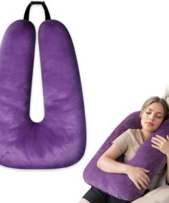 Atablyn Travel Pillows for Car Back Seat U Shaped Travel Pillow Cushion Car Pillow for Family Sleeping Airplane Adults and Children Head Neck and Body Support Long Distance Journey Accessories