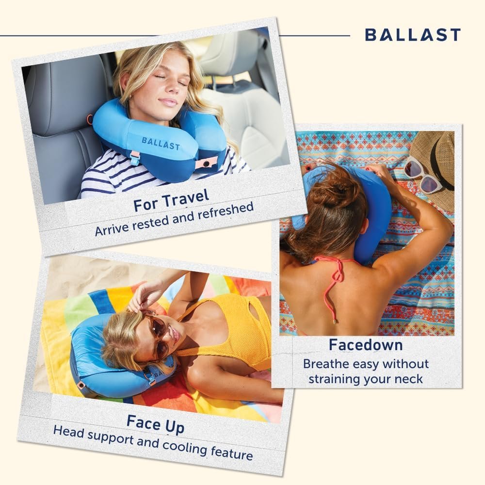 Ballast Pro Beach Travel Pillow – Inflatable Neck Pillow for Airplanes Beach Pool Compact and Water Resistant.jpg
