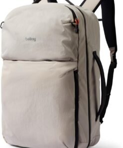 Bellroy Lite Travel Pack 30L (carry-on backpack, travel backpack for international travelers, with laptop pocket, interior packing cells and tuck-away shoulder straps) - Ash