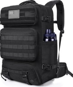 DEYACE 40L Travel Backpack Mens TSA Approved Carry-on Durable Large Weekender Backpack Fits 17.3 Inch Laptop YKK-Zipper AER Travel Pack with USB Charging Port Shoes Compartment