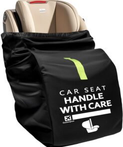 Guiseapue Car Seat Travel Bag for Airplane: Car Seat Bags for Air Travel Fit All Car Seats, Infant Carriers & Booster Seats, Carseat Cover Fit Doona Graco Evenflo, First Mothers Day Gifts for New Mom