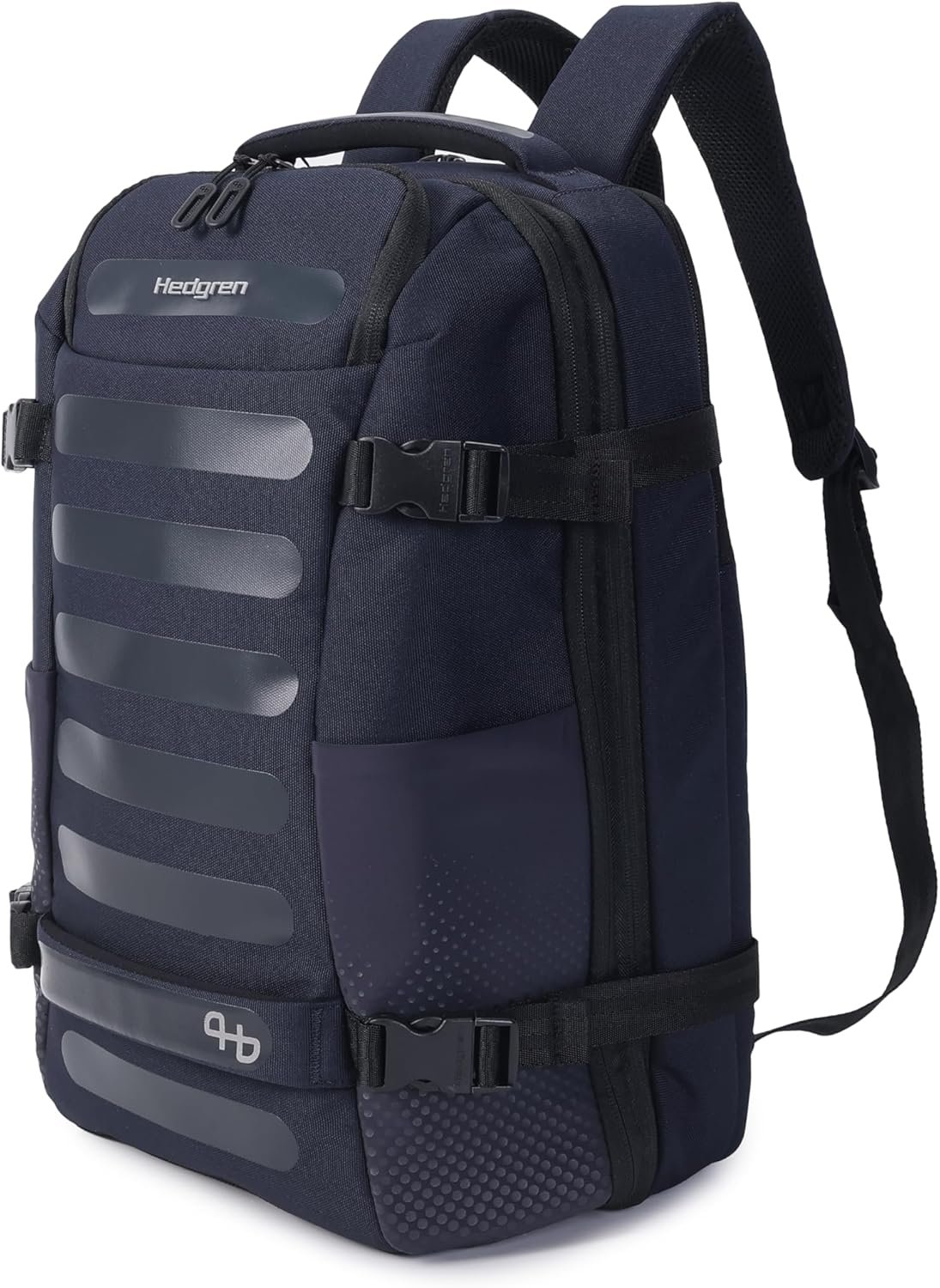 Hedgren TRIP Travel Backpack – Expandable Water Repellent RPET with RFID Blocking Laptop Clothing Compartments Rain Cover Smart Sleeve for Carry On 28.5 L Peacoat Blue.jpg