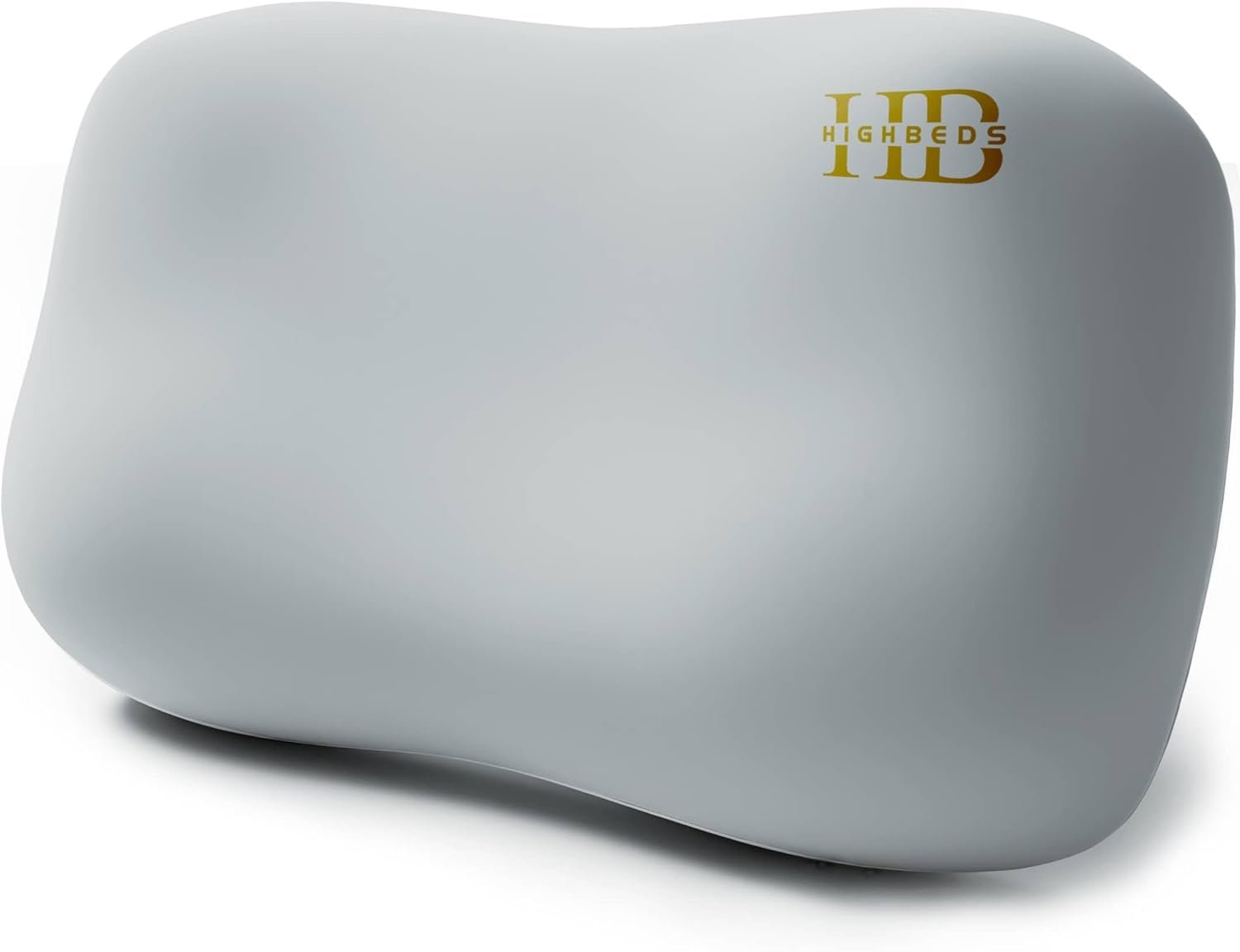 HighBeds Cervical Neck Pillow for Neck Pain Relief- Memory Foam Pillow for Side and Back Sleepers, BASF Support with Ergonomic Pillow(Grey)