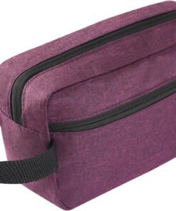 Icramsy Travel Toiletry bag Toiletry bag for women men Hanging Cosmetic bag Travel accessories for Women Men (Deep purple)
