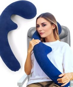 Inflatable Neck Pillow for Traveling on Plane, Inflatable Travel Pillows for Airplanes, Kids Body Pillow, Kids Neck Pillows for Travel, Airplane Pillow for Long Flights